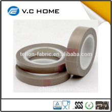 Free sample Hot Sale Self adhesive High temp teflon fiberglass cloth tape With ISO SGS Certifications